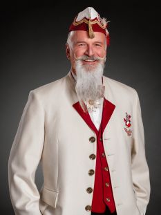 Dieter Karrer Zeremonienmeister der Narrenzunft Rottenburg