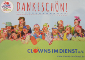 Spendenübergabe der Narrenzunft Rottenburg e. V. an die Clowns im Dienst e. V. Tübingen