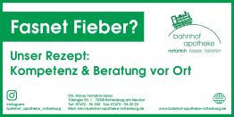 Sponsor der Narrenzunft Rottenburg e. V. Bahnhof Apotheke