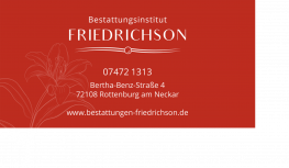 Sponsor der Narrenzunft Rottenburg e. V. - Friedrichson