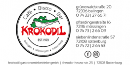 Sponsor der Narrenzunft Rottenburg e. V. - Krokodil