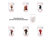 Sammelbecher- Set 100 Jahre Narrenzunft Rottenburg e. V.